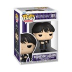 Authentic Funko POP! figure of Wednesday Addams from TV, featuring a detailed design in box packaging.