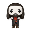 Authentic Funko Pop! figure from 'What We Do in the Shadows', featuring a vampire in a detailed black coat.
