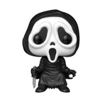 This Ghost Face Funko Pop! Vinyl figure features the iconic mask and cloak, perfect for collectors. Available to order online!