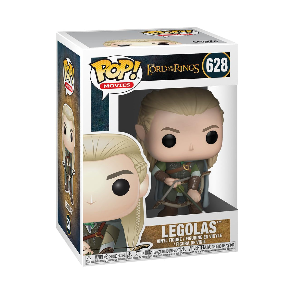 100% authentic Funko POP! Vinyl figure of Legolas from Lord of the Rings, showcasing exquisite detail and vibrant colors.