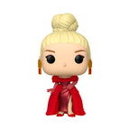 This Funko POP! features a stylish character in a red dress with blonde hair. Available for order online now!