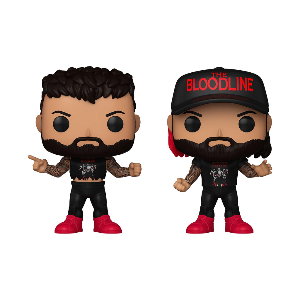 Collect the USO Brothers Funko POP! figures of Jey & Jim, available online. Perfect for WWE fans! Order now!