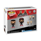 Premium imported Funko POP! set featuring Jey & Jimmy Uso, iconic WWE figures from The Bloodline. Collect them all!