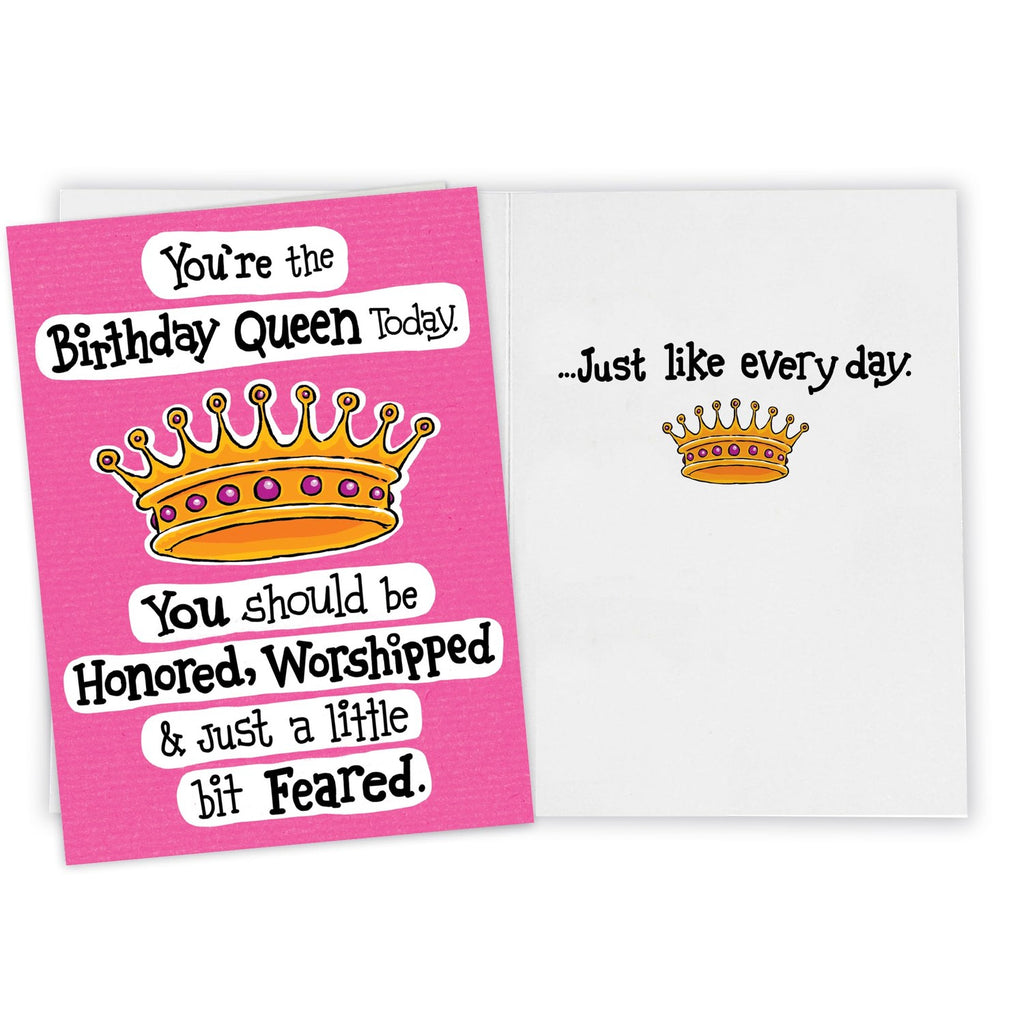 Celebrate her special day with this Funny Birthday Card for Women, available at Curat Cart. 100% Authentic, proudly serving India.