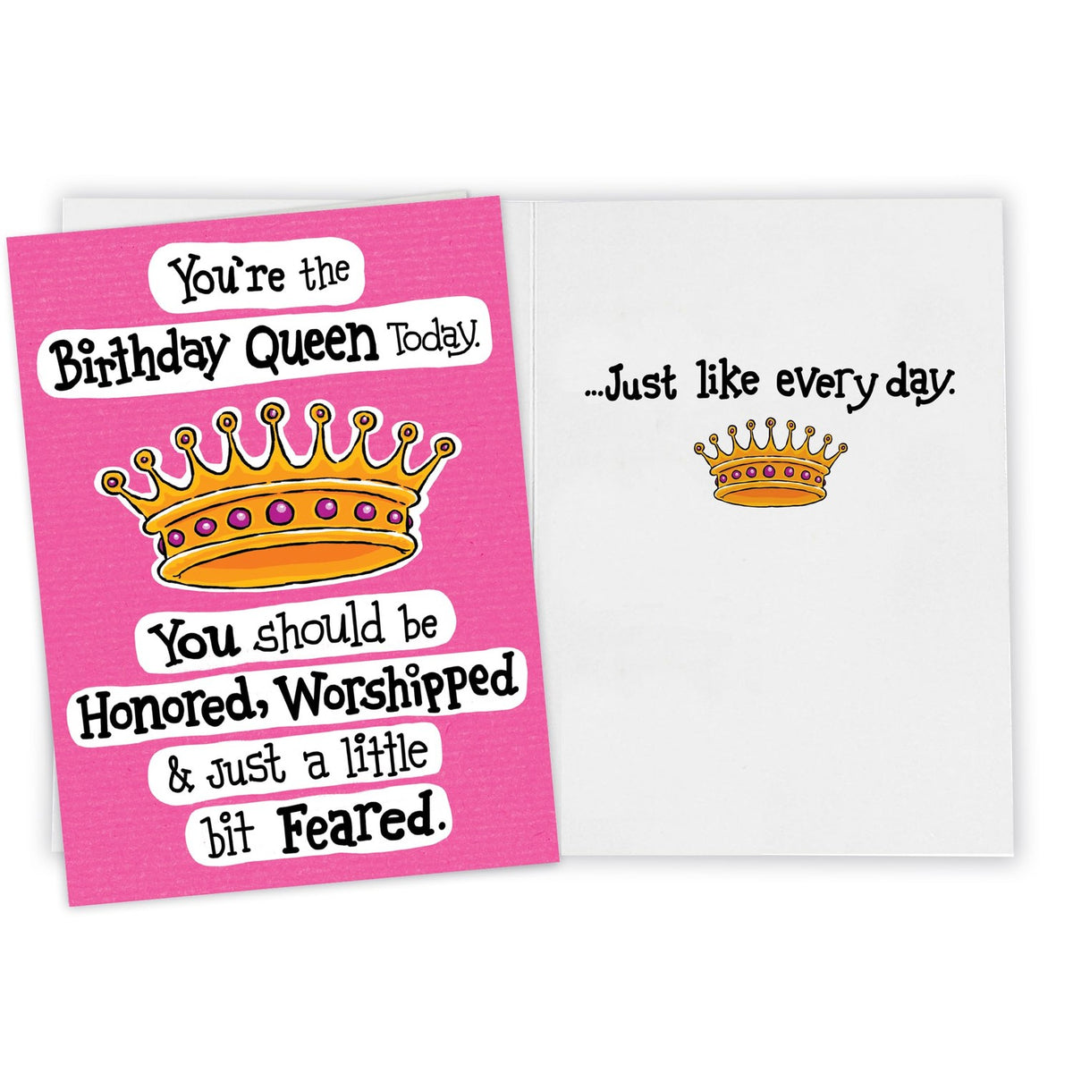 Celebrate her special day with this Funny Birthday Card for Women, available at Curat Cart. 100% Authentic, proudly serving India.