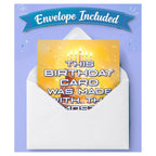 Funny Birthday Card in an envelope, specially curated by Curat Cart for unique celebrations in India.