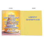 Funny Birthday Card with AI design, perfect for celebrations. Available at Curat Cart, ensuring 100% authenticity in India.