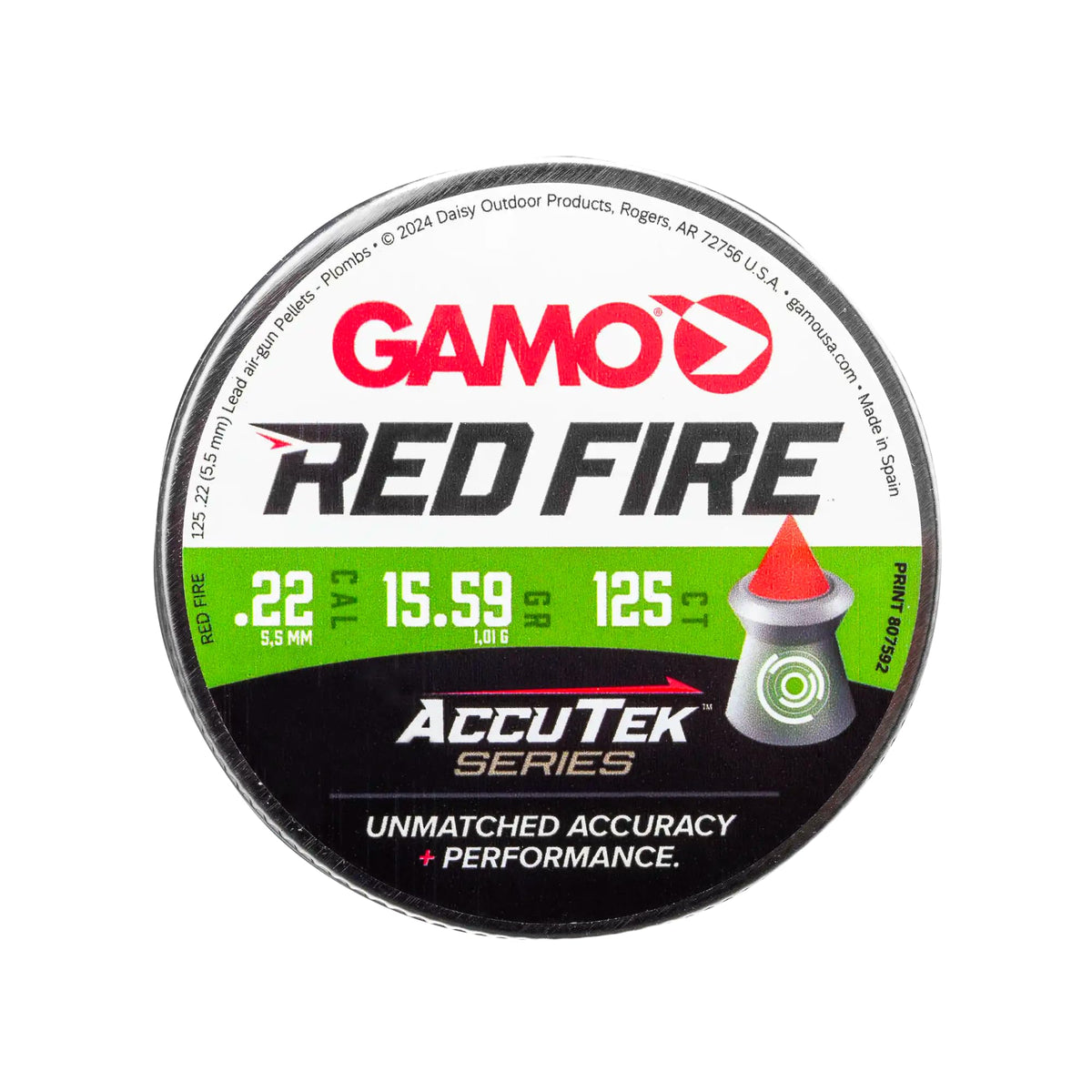 Experience unmatched accuracy with Gamo Red Fire Hunting Pellets, a premium import available at Curat Cart for superior performance.