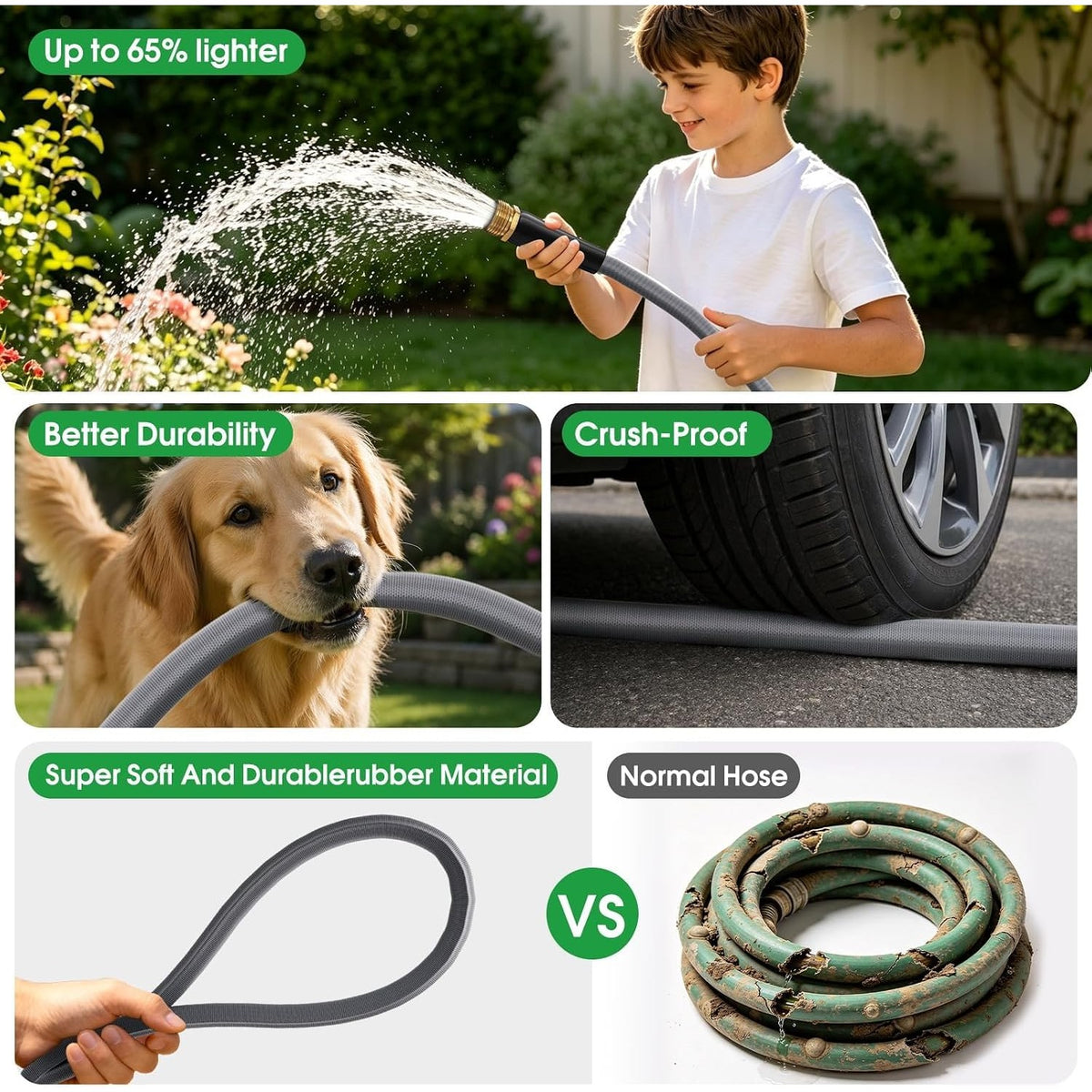 Discover the Garden Hose Non-Expanding Kink-Free, specially curated by Curat Cart for durability and convenience in India.