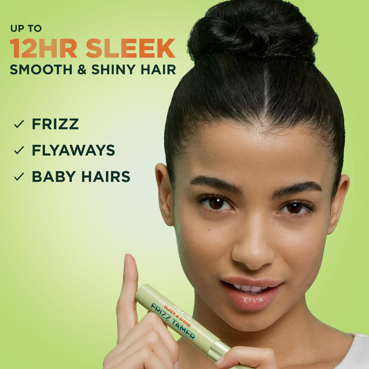 Achieve sleek, shiny hair for up to 12 hours with Garnier Fructis Sleek & Shine Serum. Verified by CuratCart.