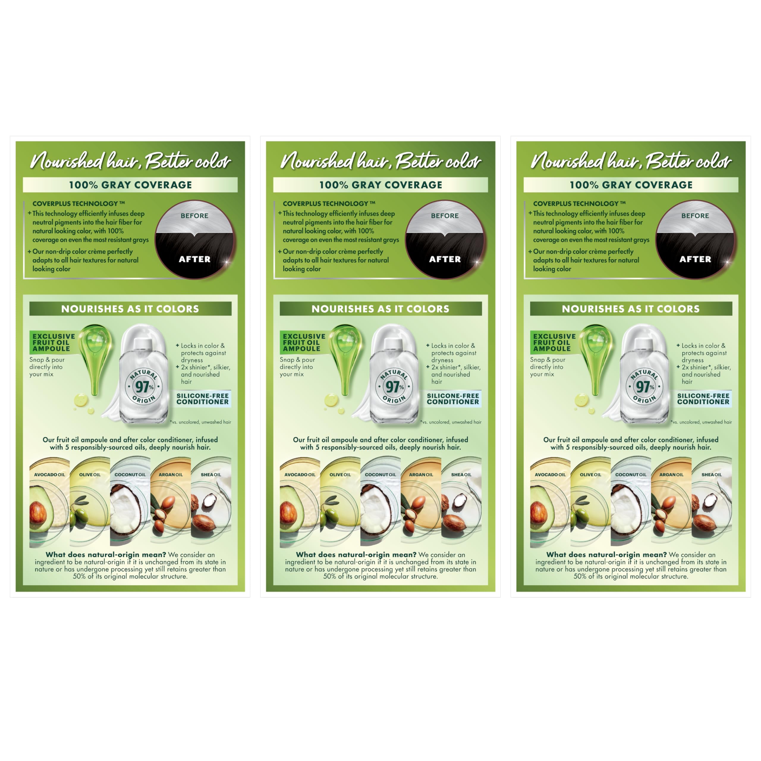Garnier Nutrisse Ultra Coverage Hair Color featuring nourishing ingredients for 100% gray coverage. Authentic product guarantee.