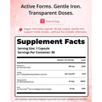 Discover Ferrochel Iron Bisglycinate Supplement, specially curated by Curat Cart for optimal iron support without metallic aftertaste.