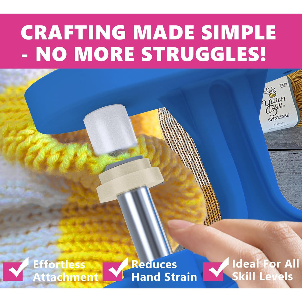 Upgrade your crafting experience with the GEOCCI Safety Eye Install Tool, designed to reduce hand strain and simplify projects. Available at Curat Cart.
