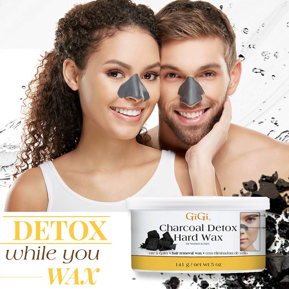 GiGi All Purpose Hard Wax for hair removal. Detox while you wax. Verified by CuratCart for quality and trust.