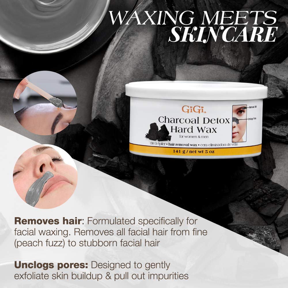 GiGi All Purpose Hard Wax jar, ideal for hair removal. Authentic product to unclog pores & remove stubborn facial hair.
