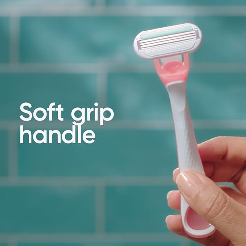 Gillette Venus Sensitive Razors - Texture, Swatch & Consistency | buy online in India with doorstep delivery at Curat Cart