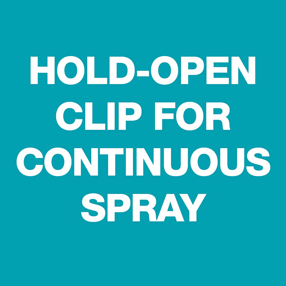 Gilmour Zinc Pistol Grip Nozzle features a hold-open clip for continuous spray, ensuring ease of use. Available at Curat Cart.