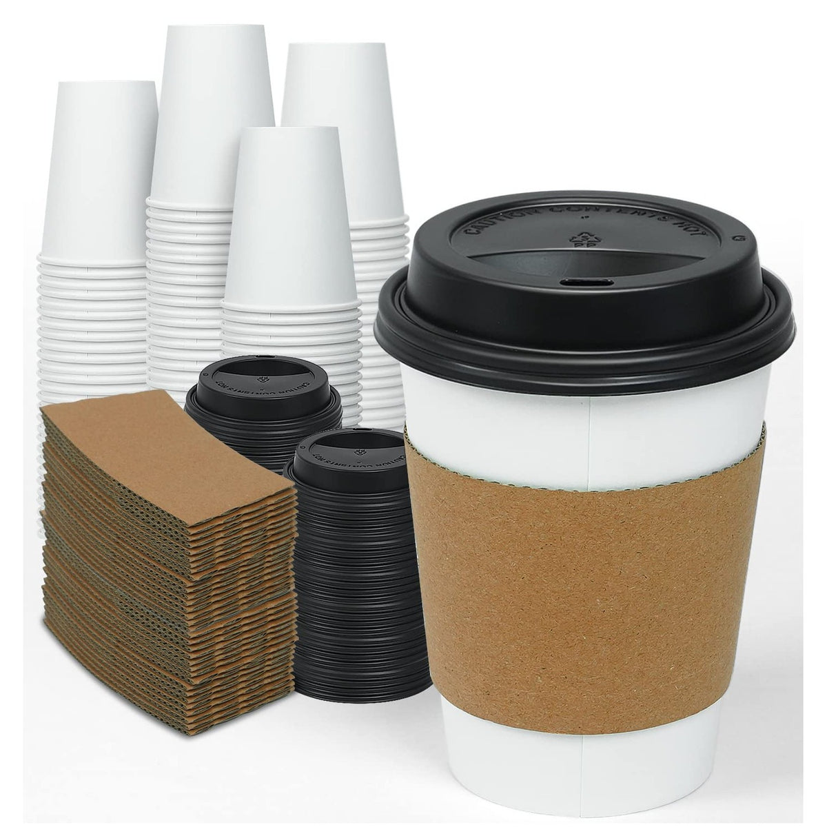 Elevate your beverage experience with Ginkgo Thickened Coffee Cups, a premium import available at Curat Cart. Ideal for hot drinks.