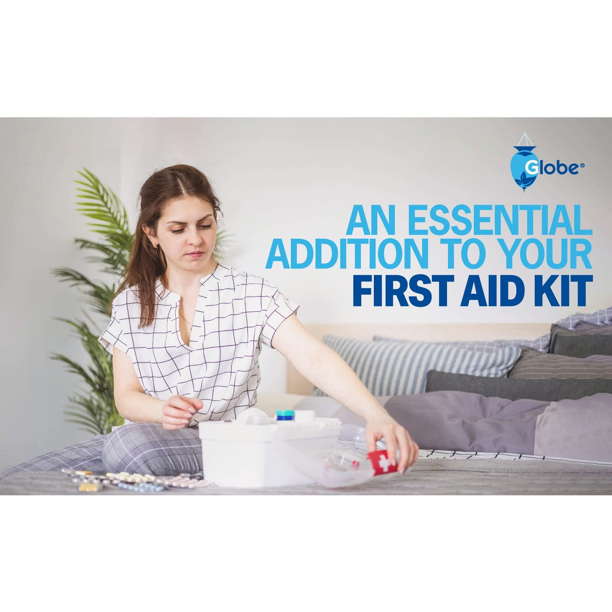 Discover the Globe Hydrogen Peroxide Antiseptic Spray, an essential addition to your first aid kit, exclusively at Curat Cart.