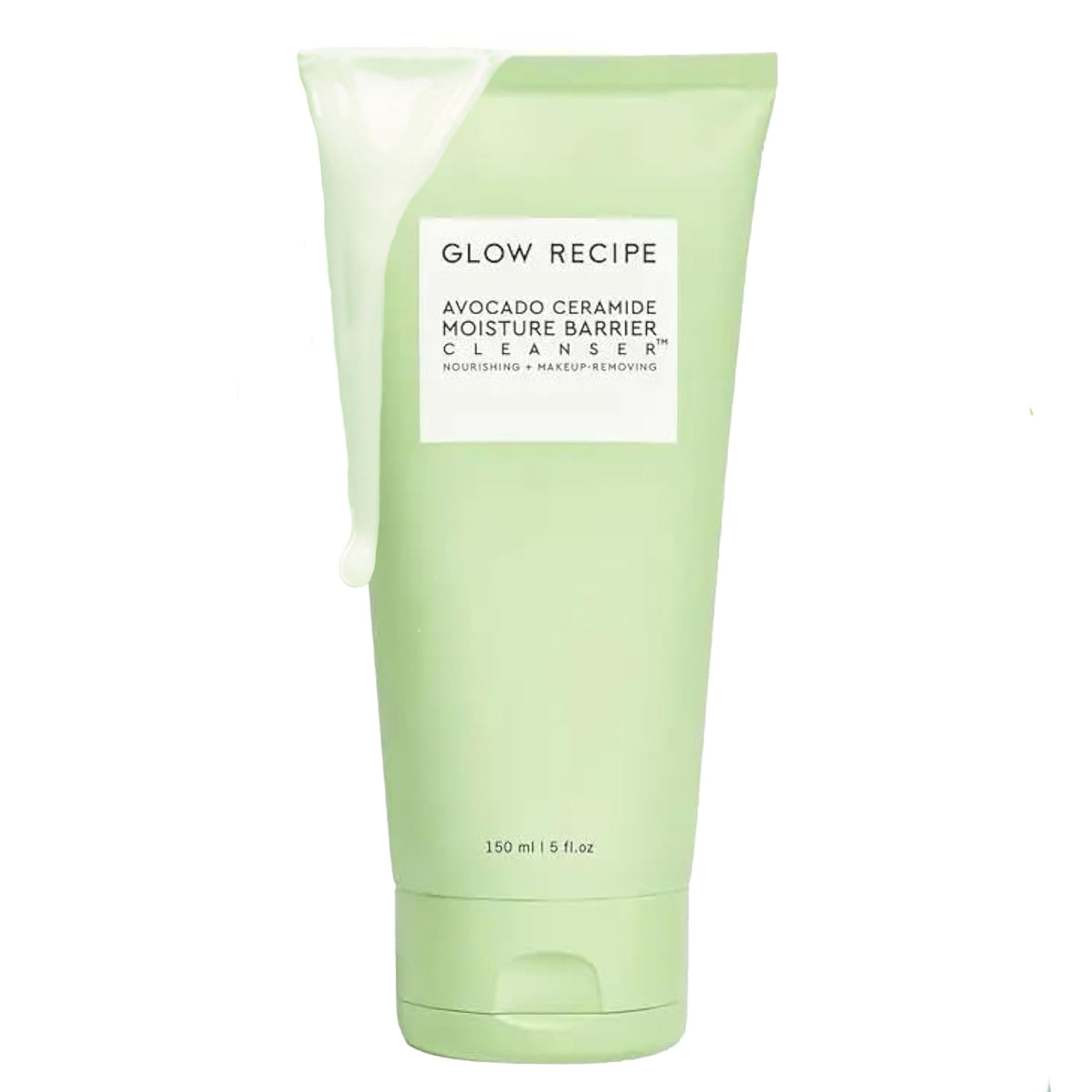 Glow Recipe Avocado Ceramide Cleanser, 100% genuine, nourishes skin while effectively removing makeup. Ideal for daily use.