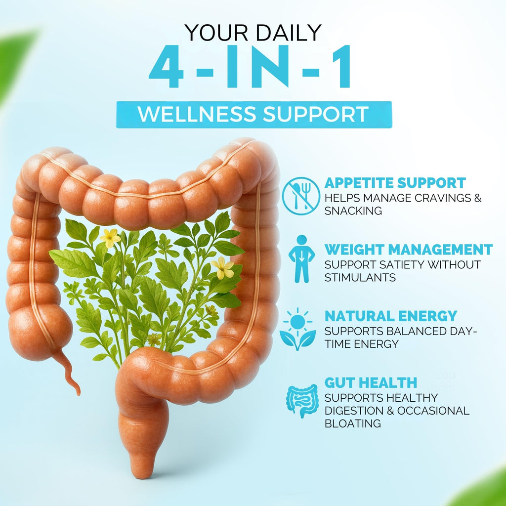 GLP-1 Probiotic Appetite Suppressant offers official packaging for appetite control and weight management, available at Curat Cart.
