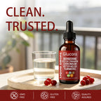 Glucora Ceylon Cinnamon Berberine Drops, 100% Authentic, available in India at Curat Cart. Clean, trusted quality supplement.