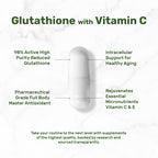 Boost your health with Glutathione Supplement Plus Vitamin C, ideal for daily use. Available at Curat Cart.