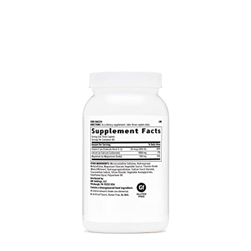 GNC Calcium Plus Magnesium bottle, essential for bone health. Verified by CuratCart for quality assurance.