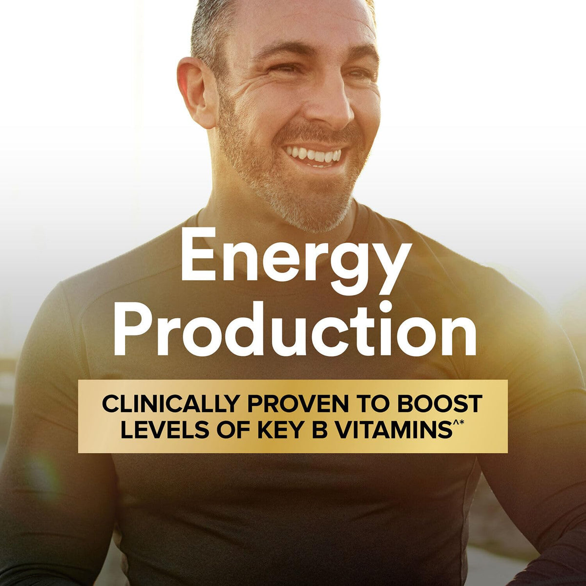 GNC Mega Men Multivitamin promotes energy production and boosts key B vitamin levels for men's health and vitality.