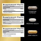 GNC Mega Men Vitapak Program features capsules for cognition, prostate health, and joint health. 100% Authentic, available in India at Curat Cart.