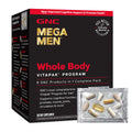 GNC Mega Men Vitapak Program offers premium imported support for cognitive function, prostate health, and overall wellness. Available at Curat Cart.