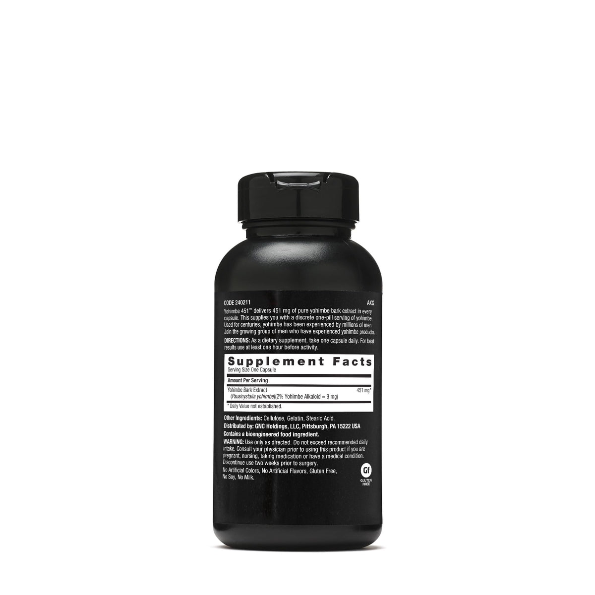 GNC Men's Yohimbe Extract available in India. Order online for fast delivery and enhance your wellness today.