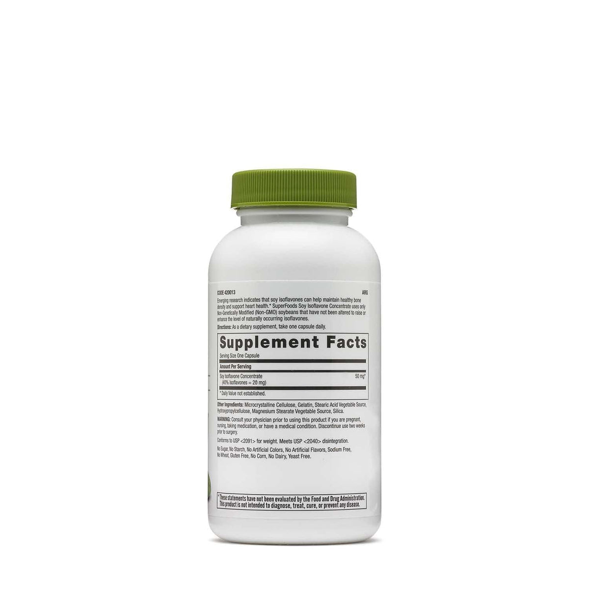GNC Soy Isoflavone Concentrate bottle available in India. Order online for health benefits now.