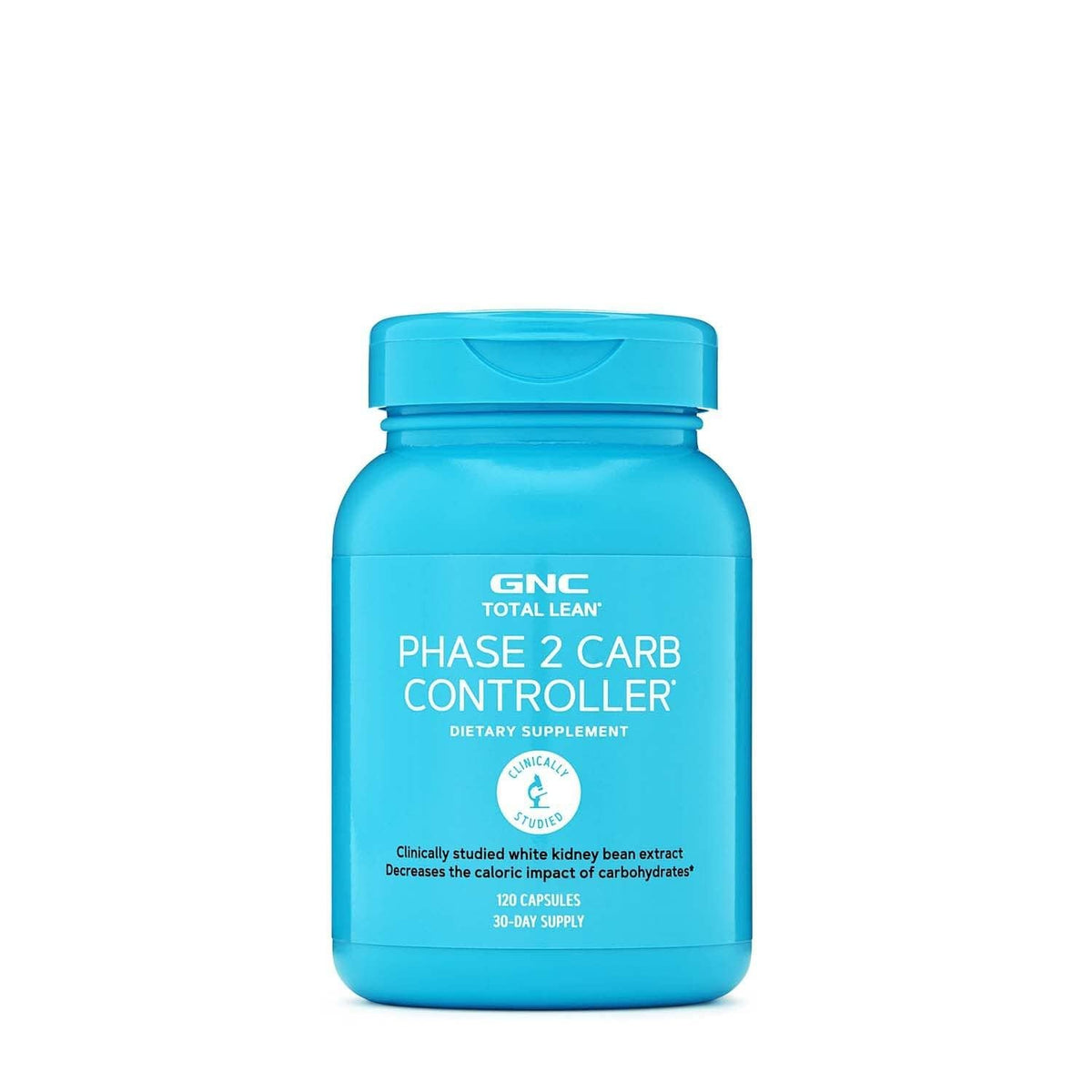 GNC Total Lean Phase 2 Carb Controller, 120 capsules. 100% authentic dietary supplement for carb management.