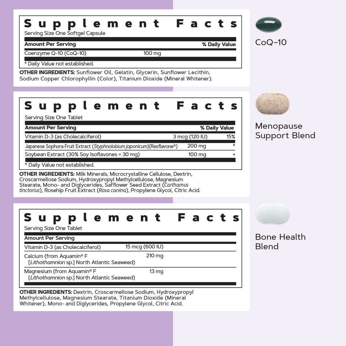 GNC Women's 50+ Multivitamin Pack with detailed supplement facts. Verified by CuratCart for quality assurance.