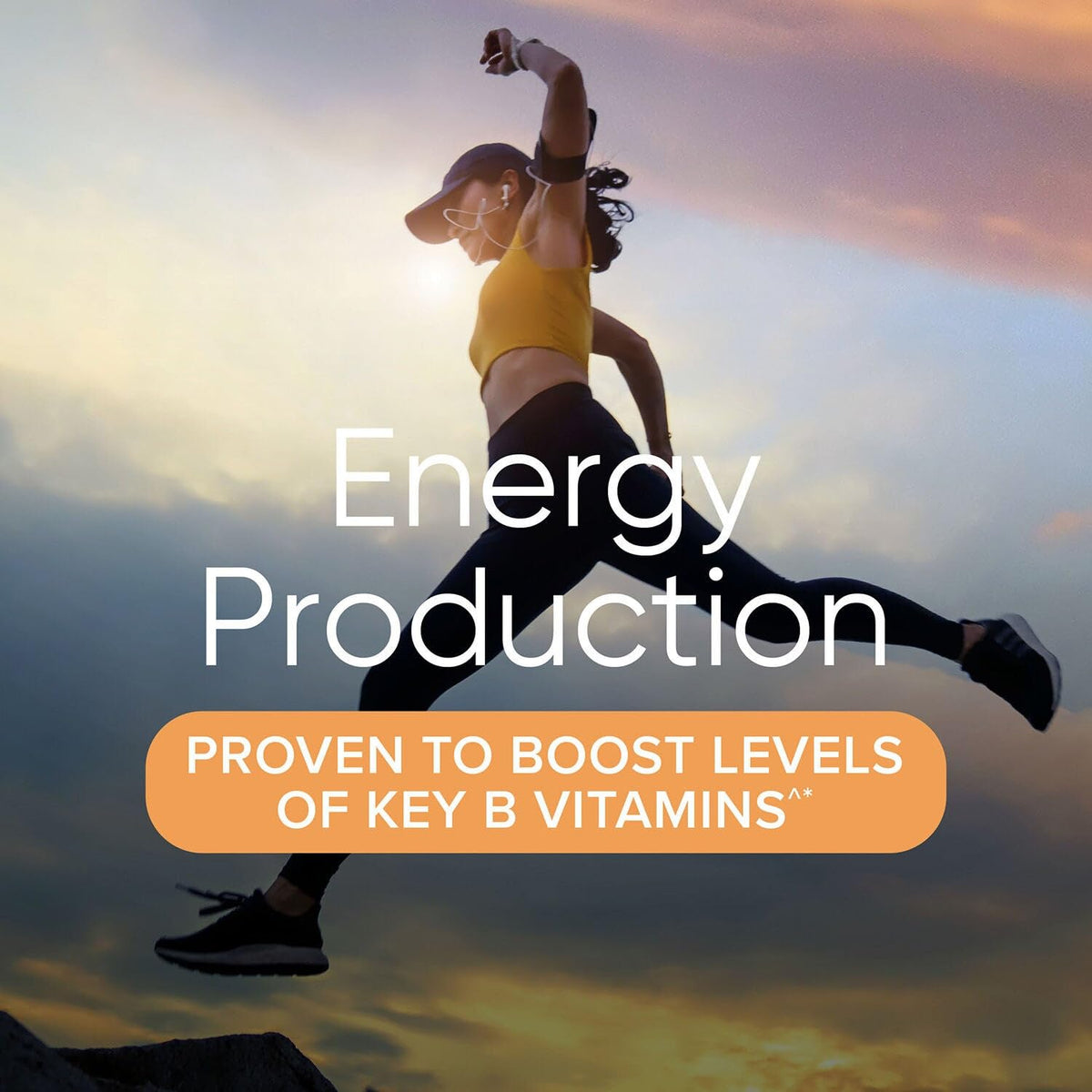 GNC Women's Energy Multivitamin Caplets enhance energy production, verified by CuratCart for quality and trust.