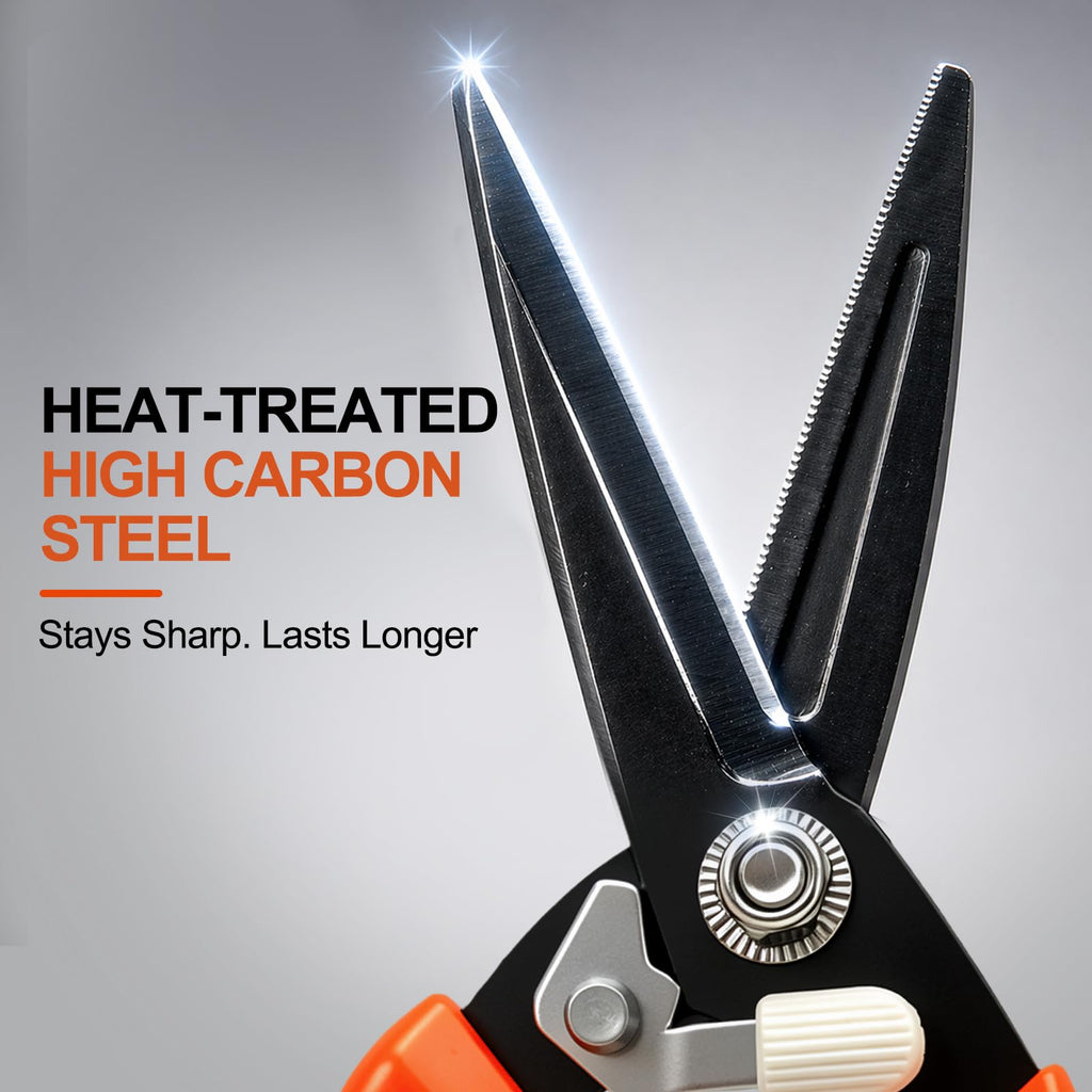 Goat Sheep Hoof Trimmers made of heat-treated high carbon steel, ensuring long-lasting sharpness. 100% Authentic, Available in India at Curat Cart.