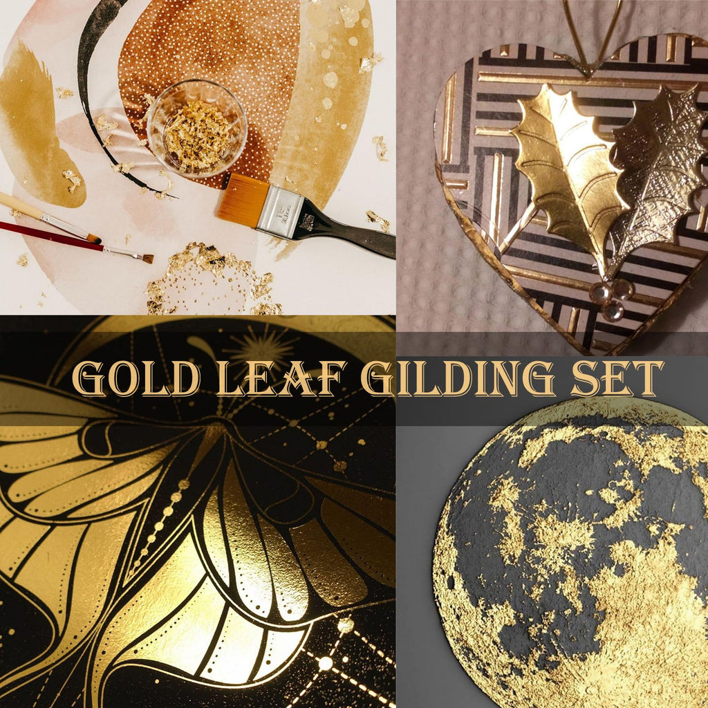 Wadities Gold Leaf Gilding Adhesive ensures 100% authentic gilding results. Available in India at Curat Cart.
