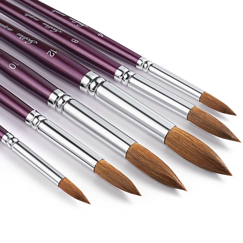 Discover the Golden Maple Watercolor Brushes Set, a premium import perfect for artists, available at Curat Cart.