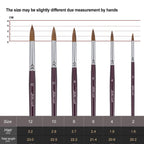 Discover the Golden Maple Watercolor Brushes Set, ideal for artists seeking precision and quality. Perfect for daily use. Available at Curat Cart.