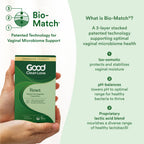 Good Clean Love Reset Vaginal Suppository in official packaging, supporting vaginal microbiome health. Available at Curat Cart.