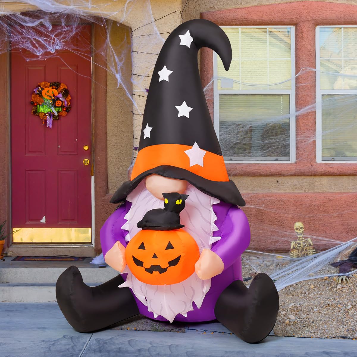 Discover the exclusive GOOSH Halloween Gnomes Inflatables, specially curated by Curat Cart for festive decor in India.