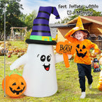 Celebrate Halloween with GOOSH Halloween Inflatables Ghost Decorations, perfect for festive outdoor fun. Available at Curat Cart.