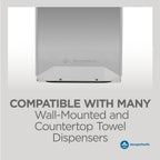 Georgia-Pacific Premium Multifold Towels designed for various wall-mounted and countertop dispensers. Available at Curat Cart.