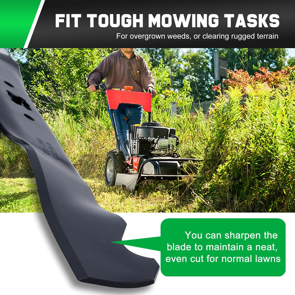 Discover Grasscool Mower Mulching Blades, specially curated by Curat Cart for effective lawn care and tough mowing tasks.