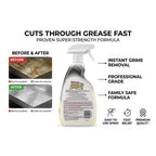 Greased Lightning Multi-Purpose Cleaner, specially curated by Curat Cart, offers instant grime removal with a professional-grade formula.