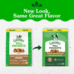 Greenies Pill Pockets Dog Treats in peanut butter flavor, 100% Authentic, available at Curat Cart in India.