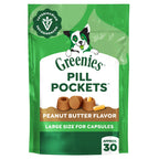 Discover premium imported Greenies Pill Pockets in peanut butter flavor, perfect for capsules. Available at Curat Cart.