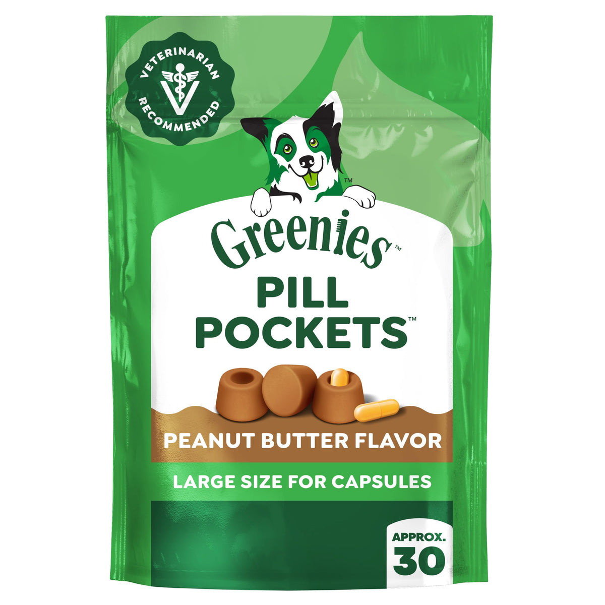 Discover premium imported Greenies Pill Pockets in peanut butter flavor, perfect for capsules. Available at Curat Cart.