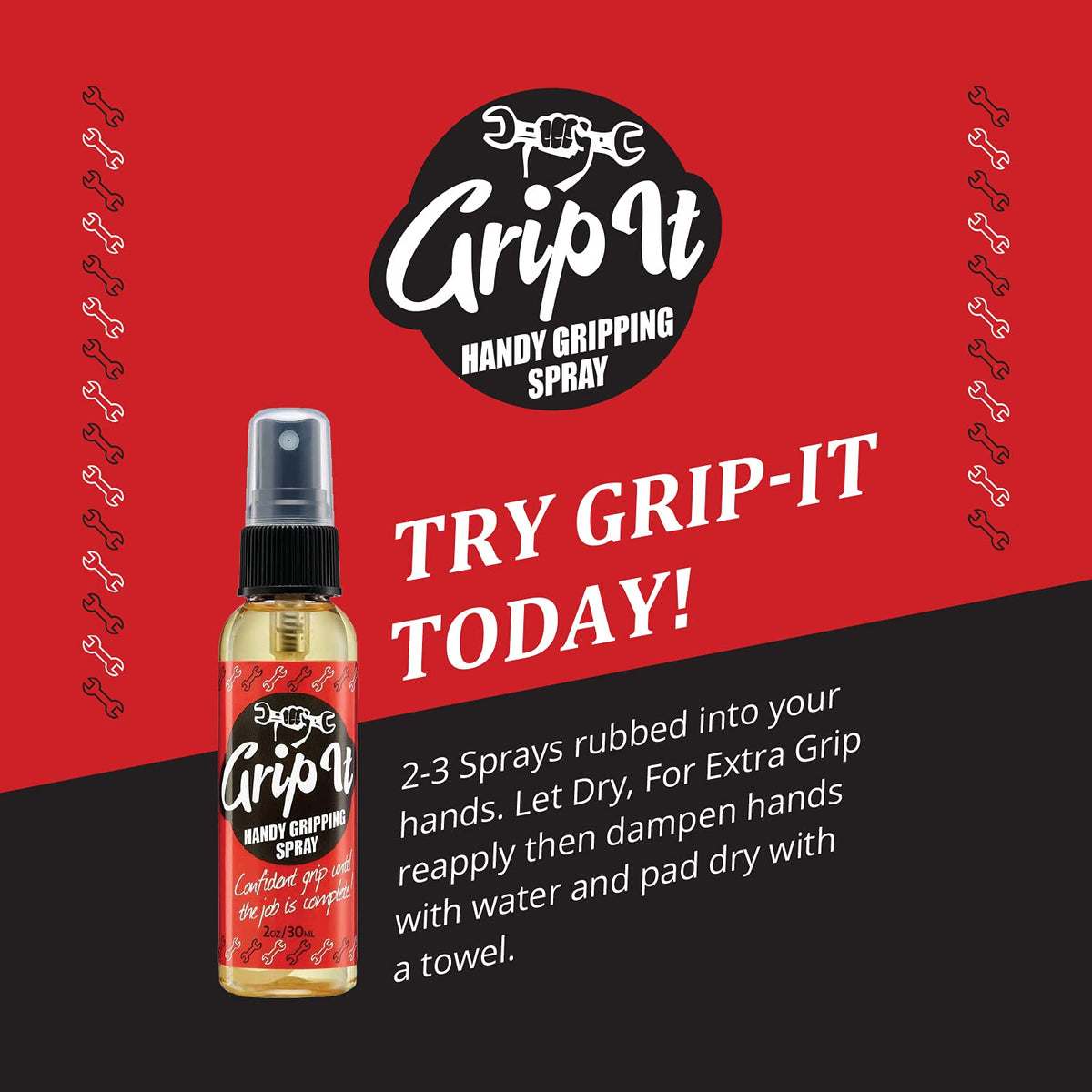 Experience the premium imported Grip-IT Hand Grip Spray for unbeatable hand comfort. Available at Curat Cart.